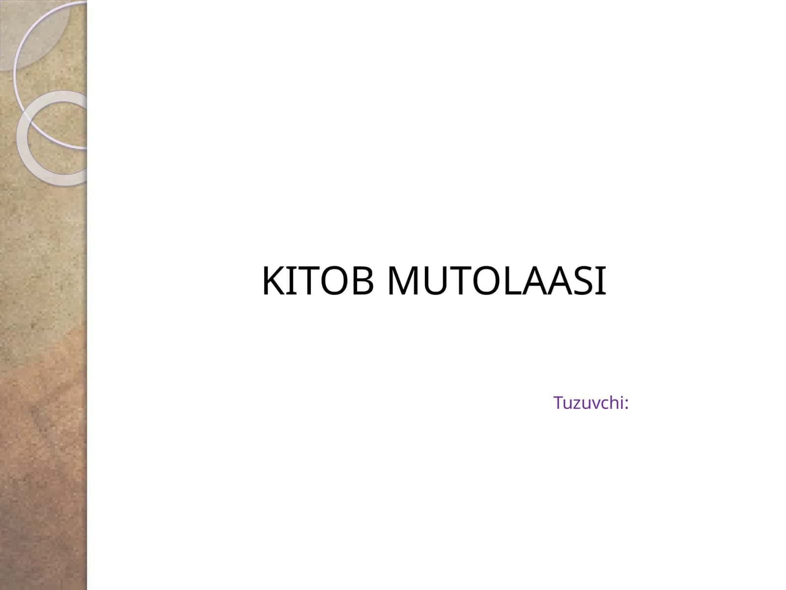 Kitob mutolaasi