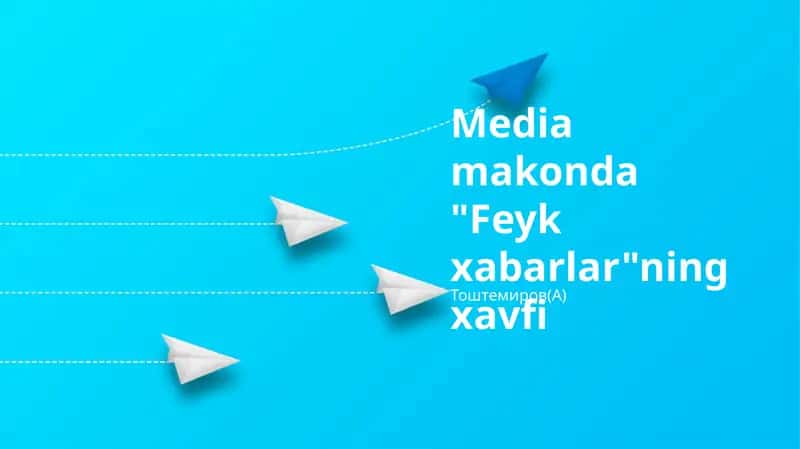 Soxta yangiliklar Tarqalishi va Ta'siri