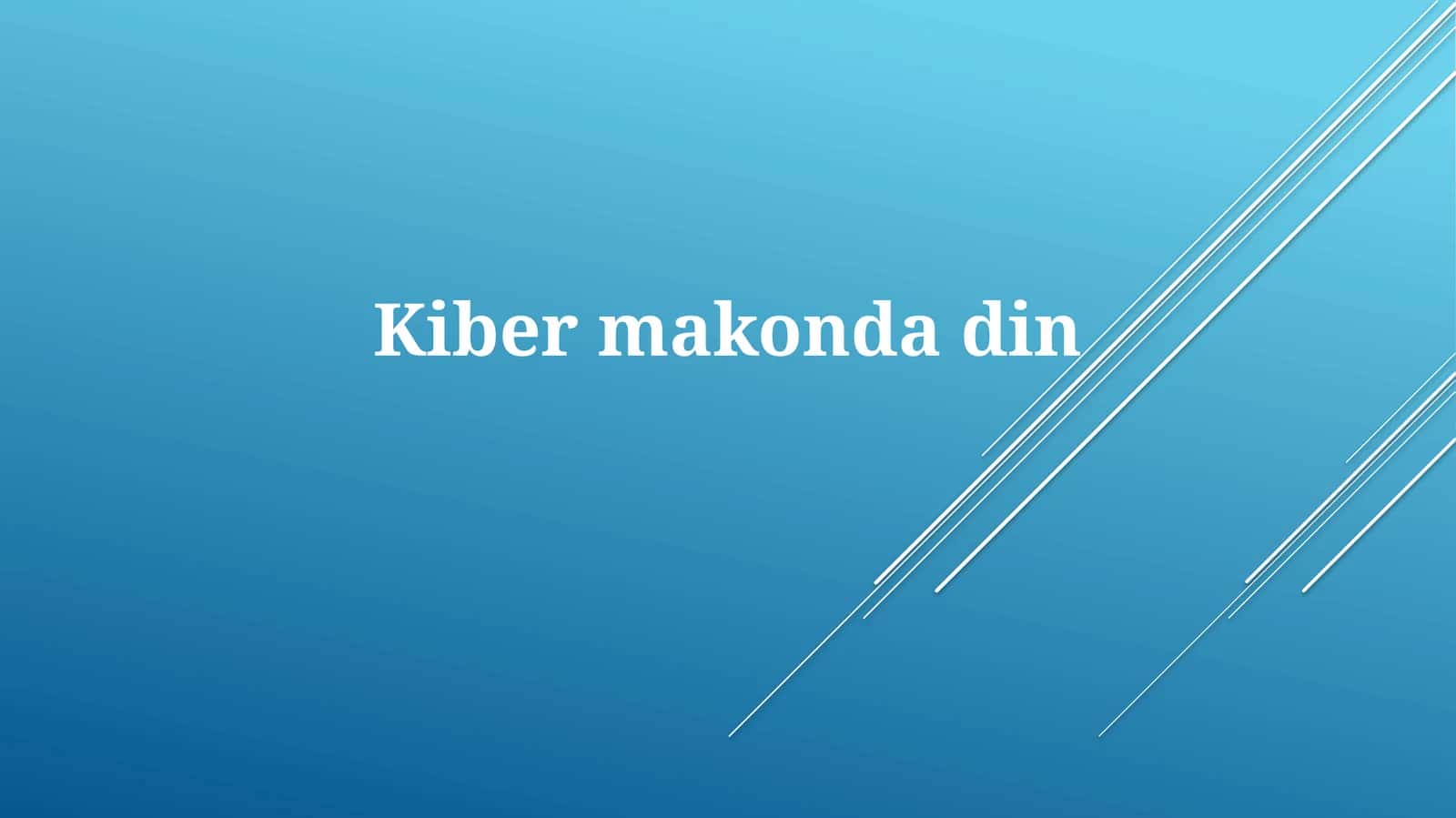 Kibermakondadin