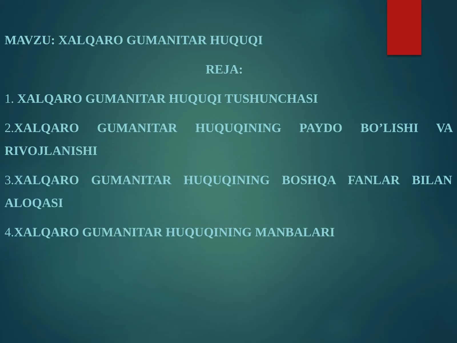 XAlqaro gumanitar huquqi