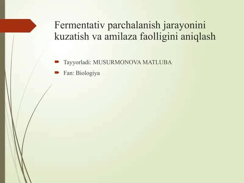 Fermentativ_parchalanish_va_Amilaza_faolligi