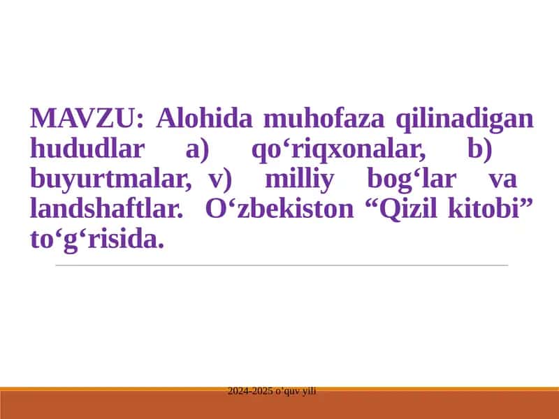 O‘zbekiston “Qizilkitobi”