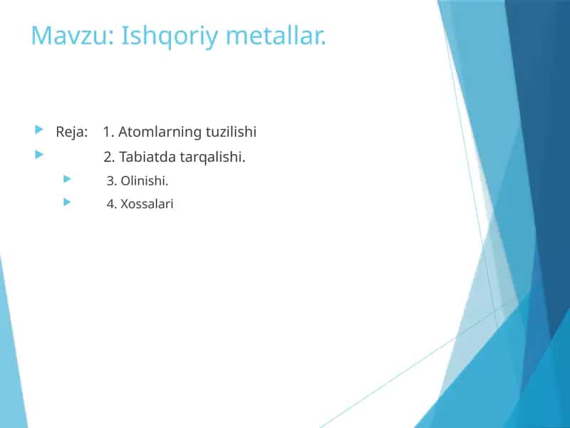 Ishqoriymetallar