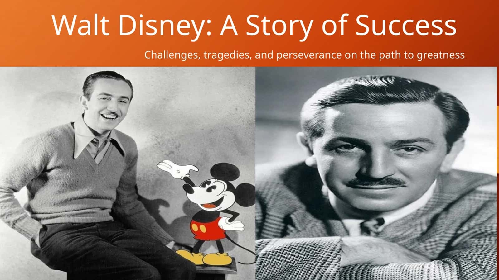 Walt Disney: A Story of Success