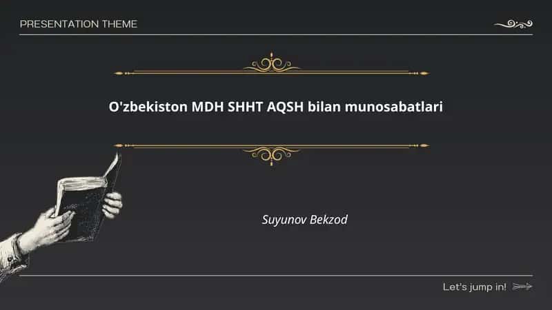 O'zbekiston va MDH: siyosiy va diplomatik aloqalar
