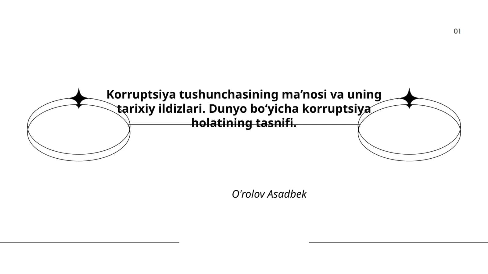 Korruptsiya tushunchasi va tarixiy ildizlari