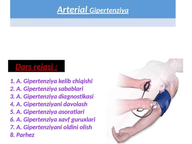A. Gipertenziya