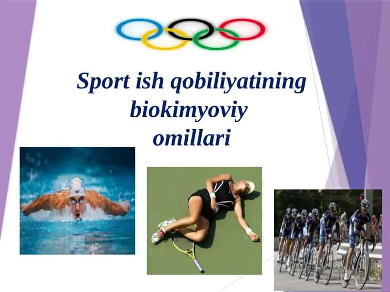 Sport ish qobiliyatining biokimyoviy omillari