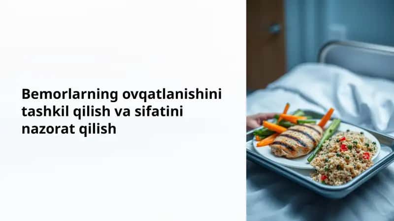 Tibbiy ovqatlanishning ahamiyati