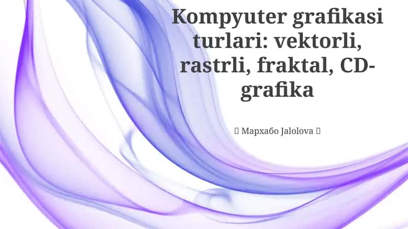 Kompyuter Grafika