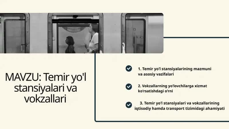 Temir yo'l stansiyalari va vokzallari