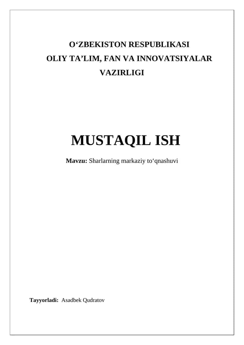 Sharlarning markaziy toʻqnashuvi