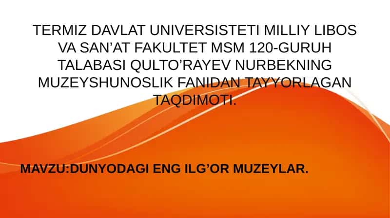 LUVR MUZEYI