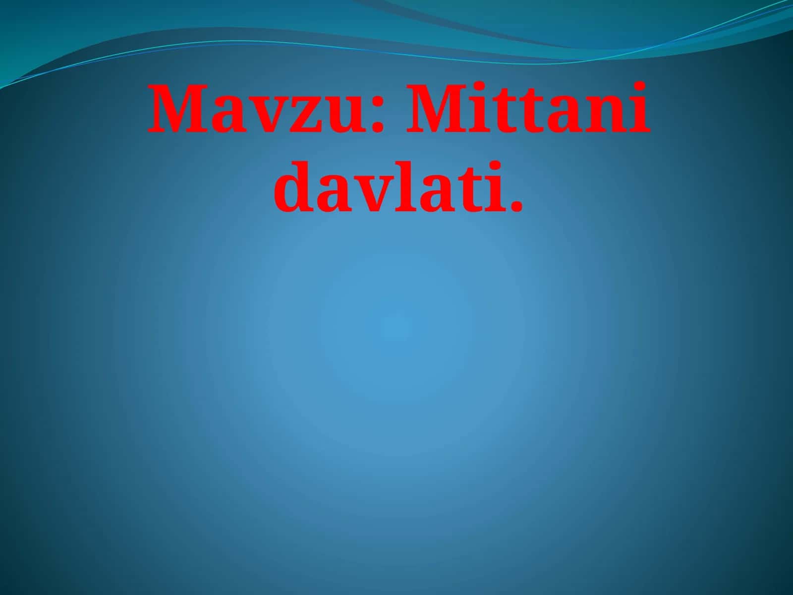 Mittanidavlati