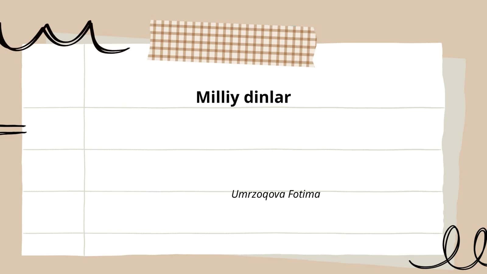 Islom dini