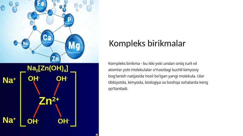 Kompleks birikmalar