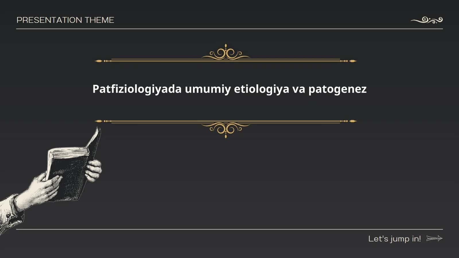Patfiziologiyada umumiy etiologiya va patogenez