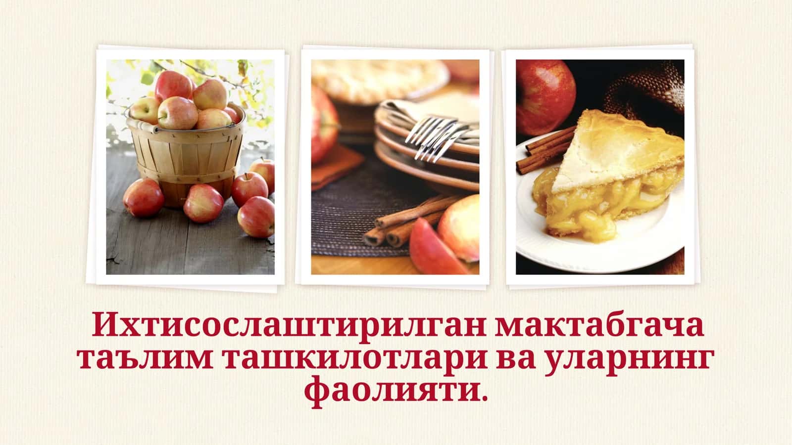 Ихтисослаштирилган мактабгача таълим ташкилотлари ва уларнинг фаолияти