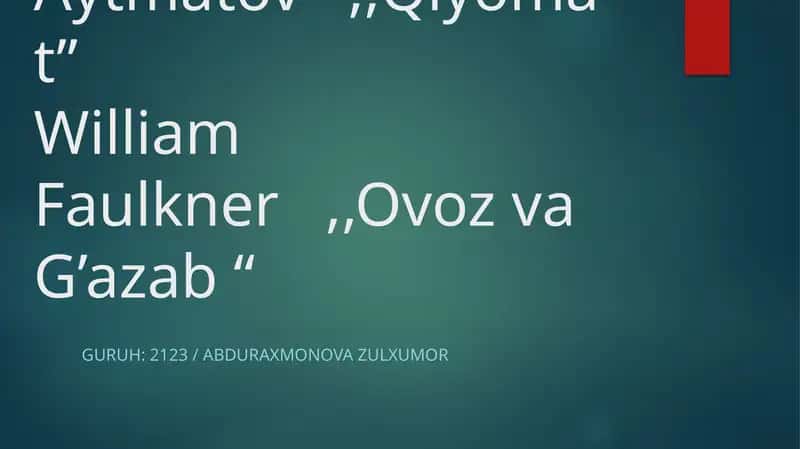 Chingiz Aytmatov