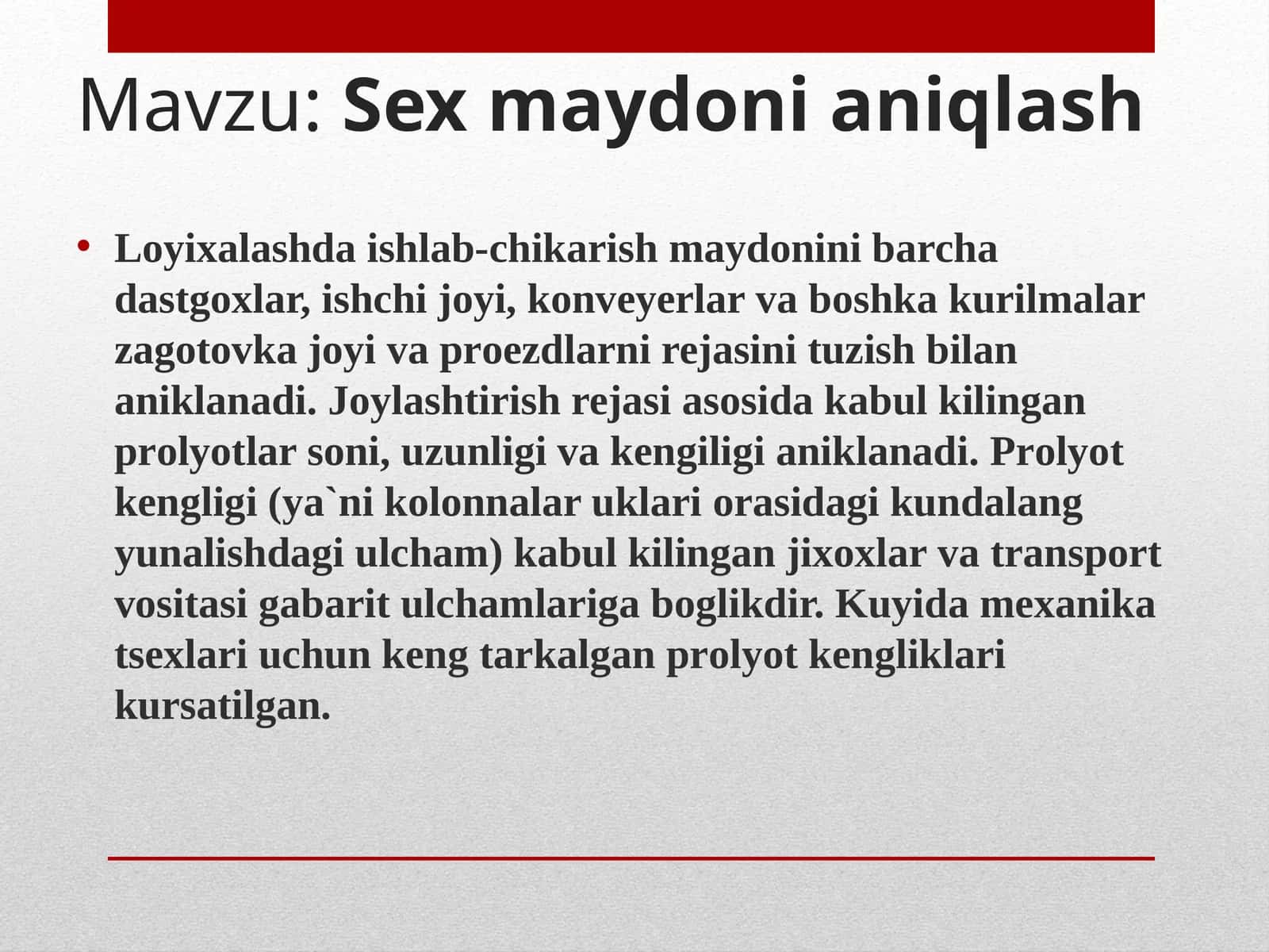 Sex maydоni aniqlash