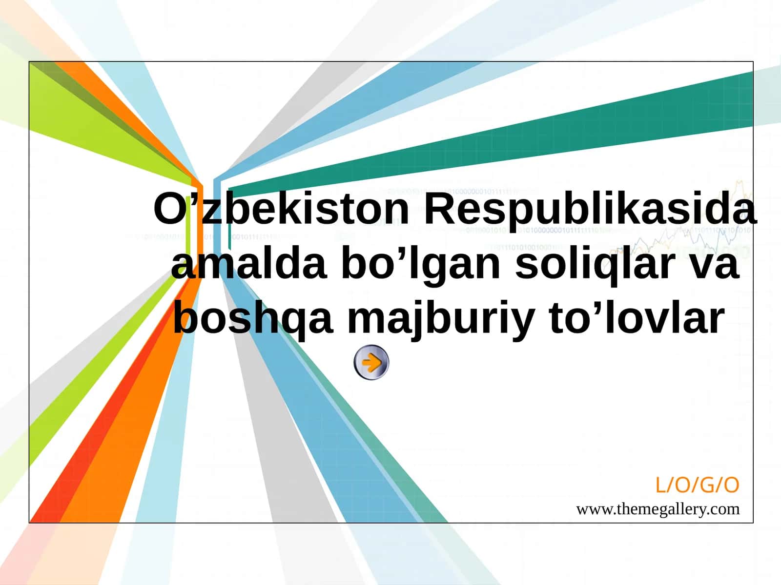 Soliqlar va Boshqa Majburiy To'lovlar