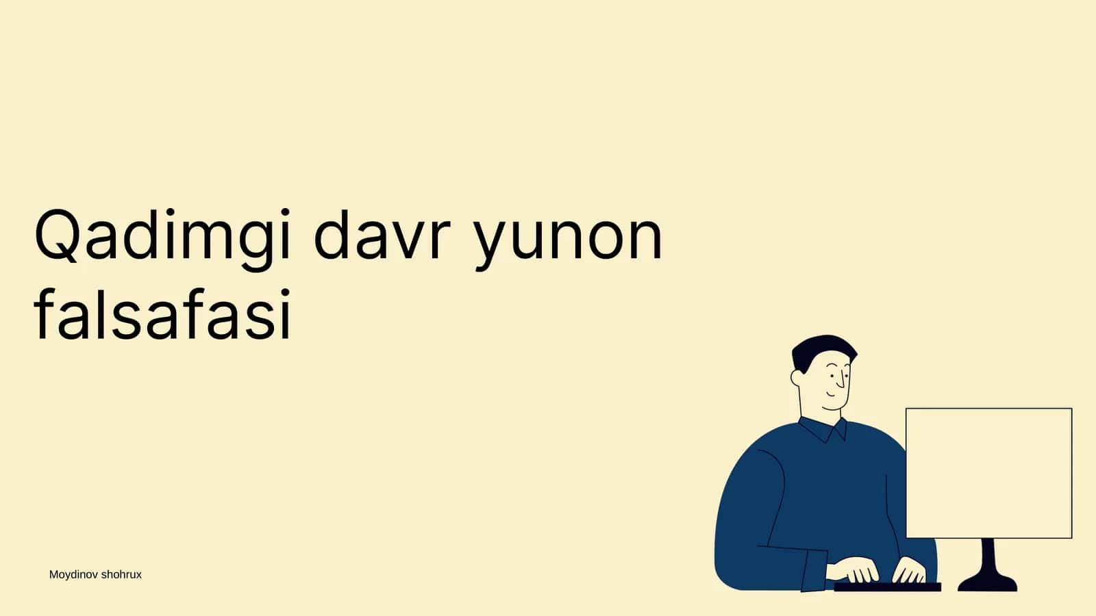 Qadimgi davr yunon falsafasi