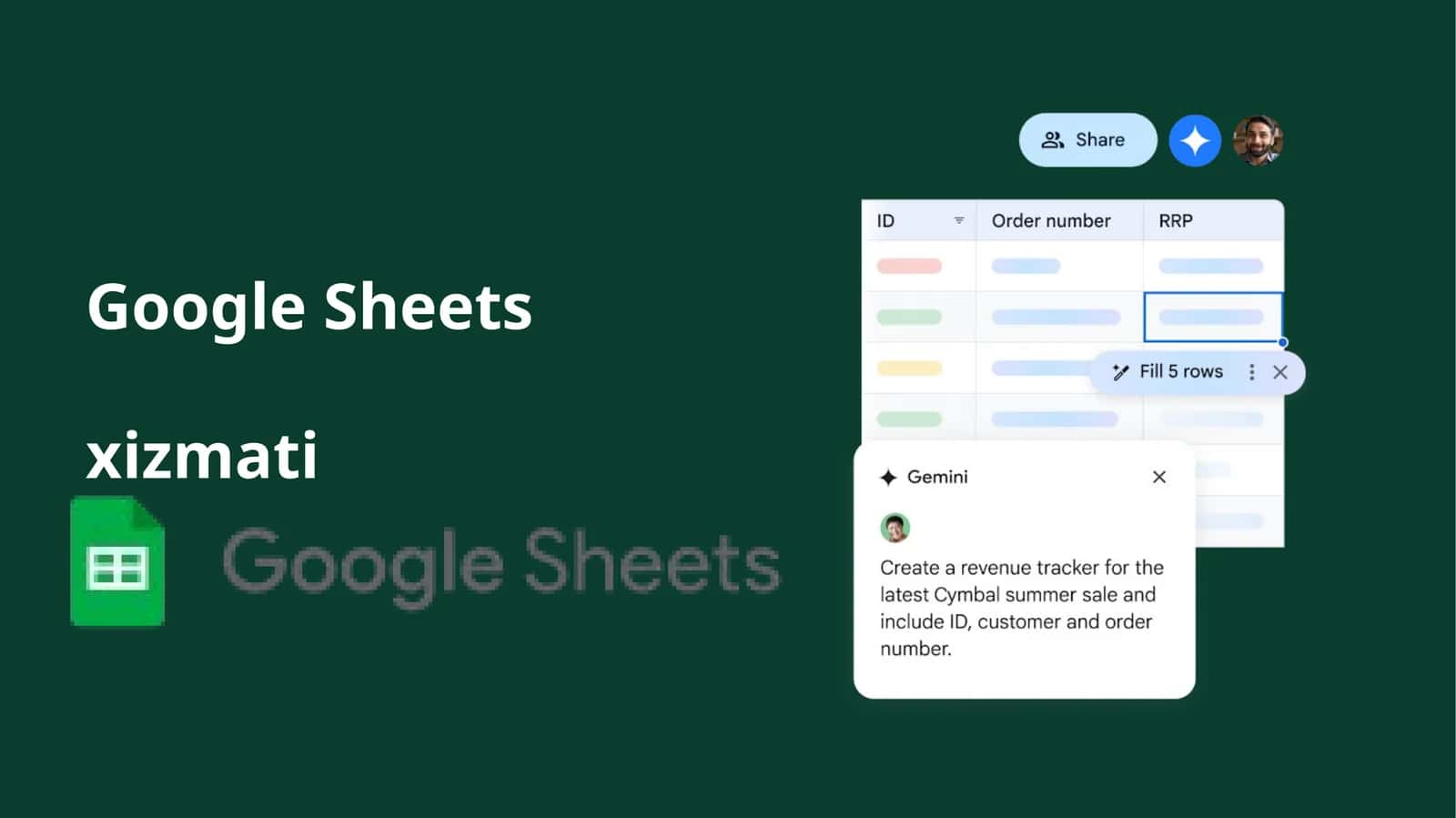 Google Sheets xizmati