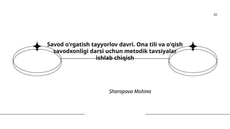 Savod oʻrgatish tayyorlov davri
