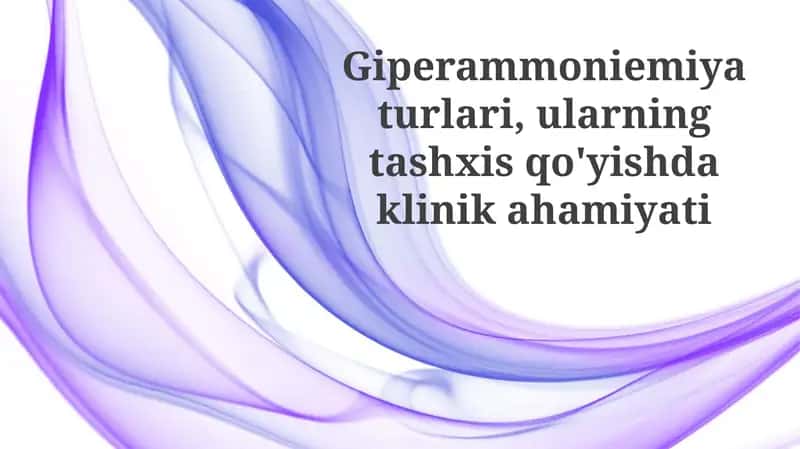 Giperammoniemiyaturlari