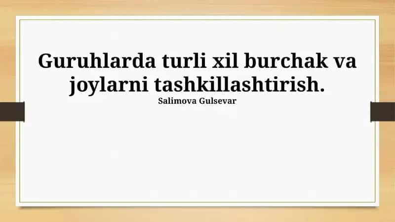 Turli burchaklarni samarali guruhlash usullari