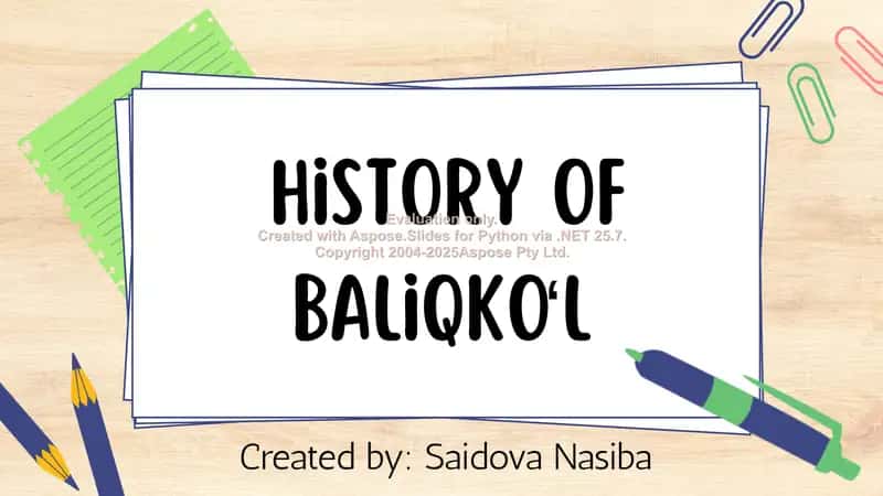 Baliqkoʻl