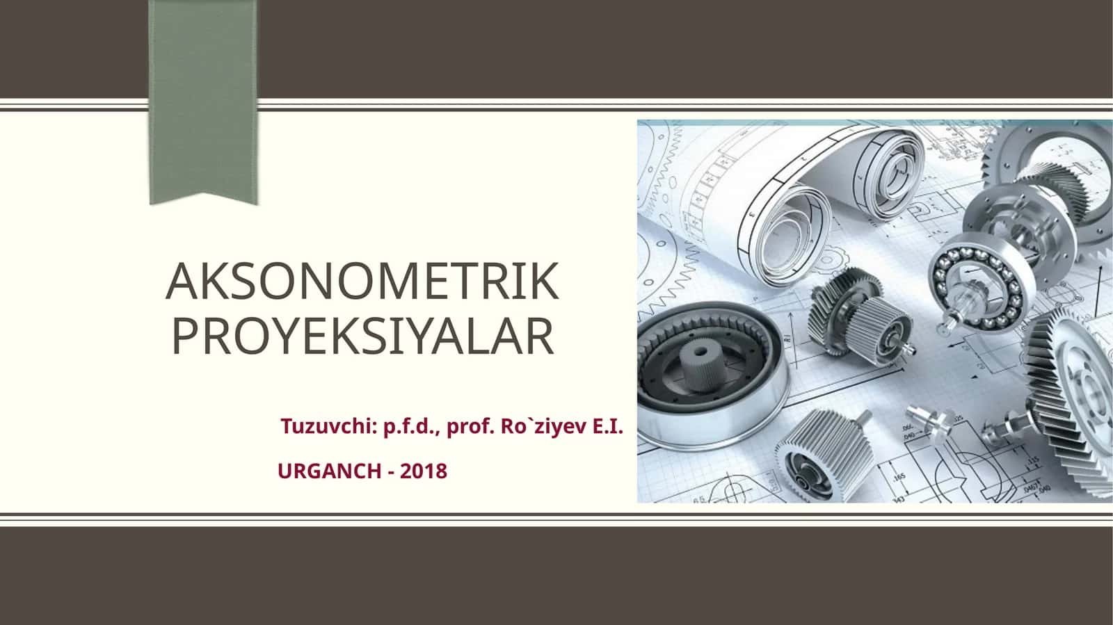 Aksonometrik proyeksiyalar