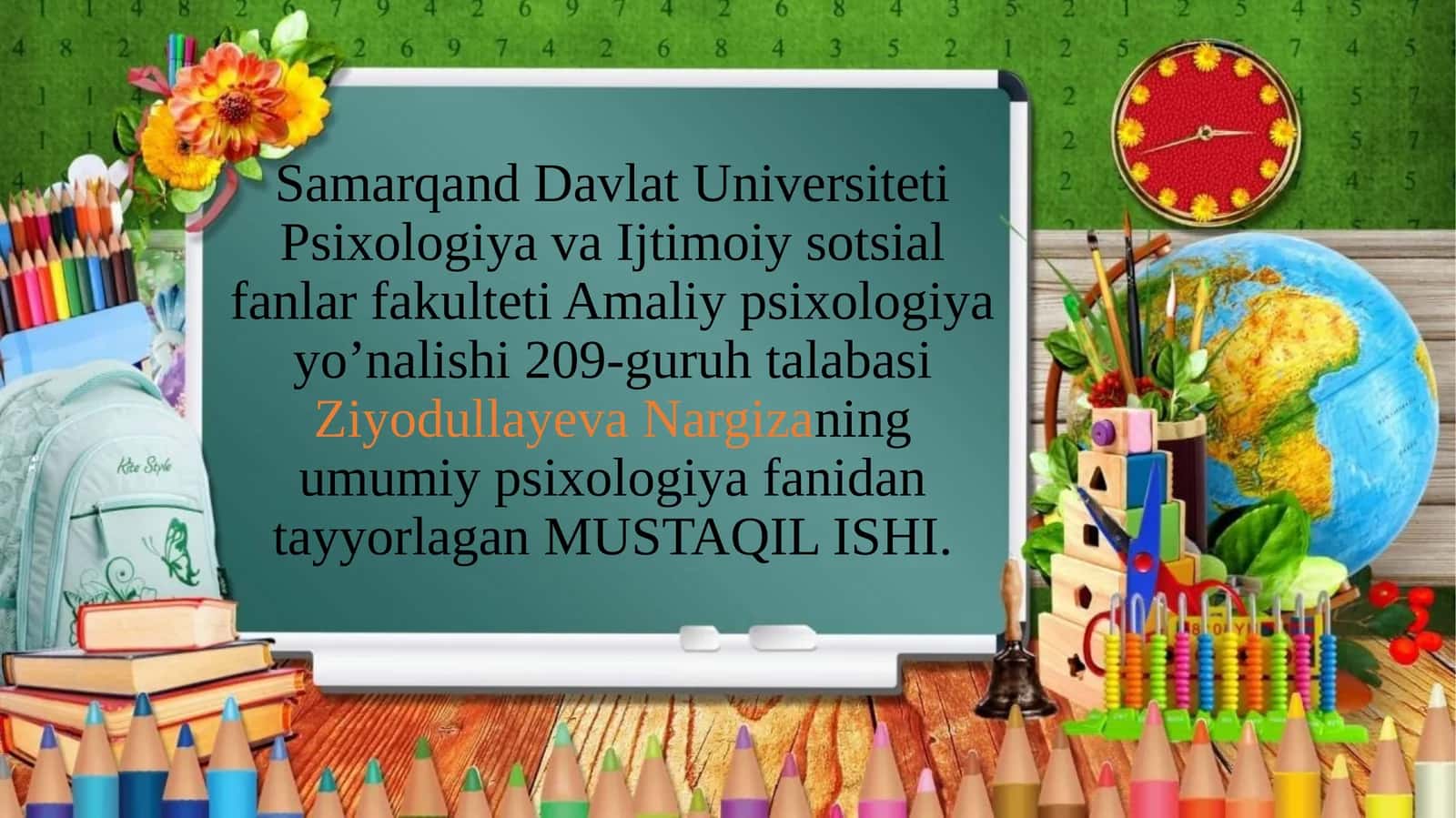Tarbiya psixologiyasi