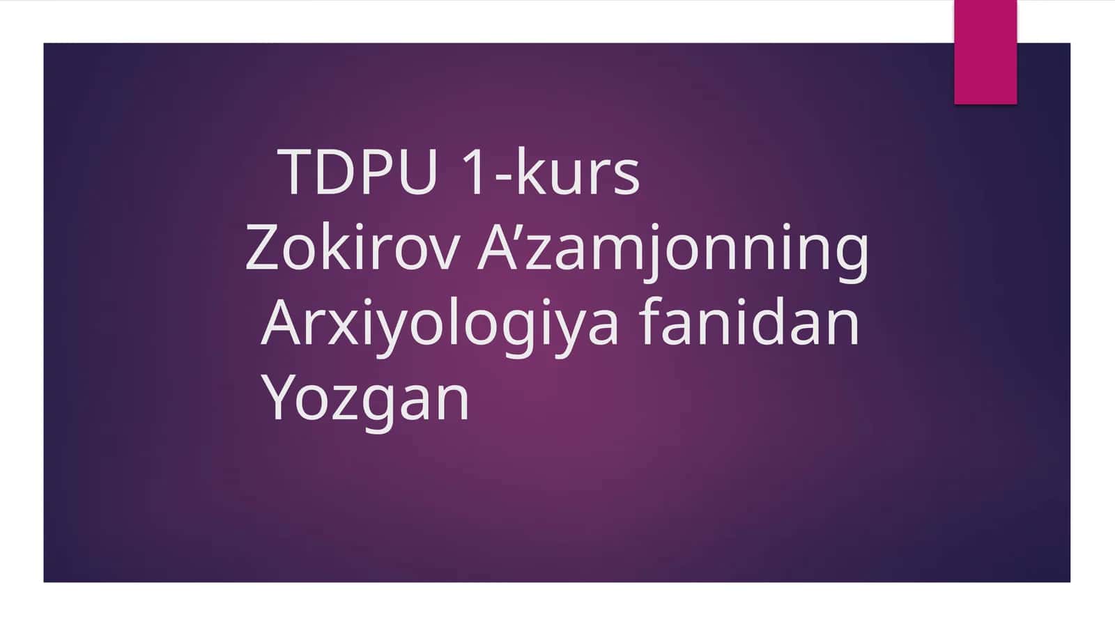 Arxiyologiya fanidan Yozgan Ellin madanyati
