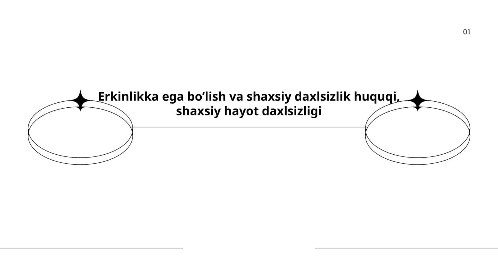 Erkinlikka ega bo’lish va shaxsiy daxlsizlik huquqi, shaxsiy hayot daxlsizligi
