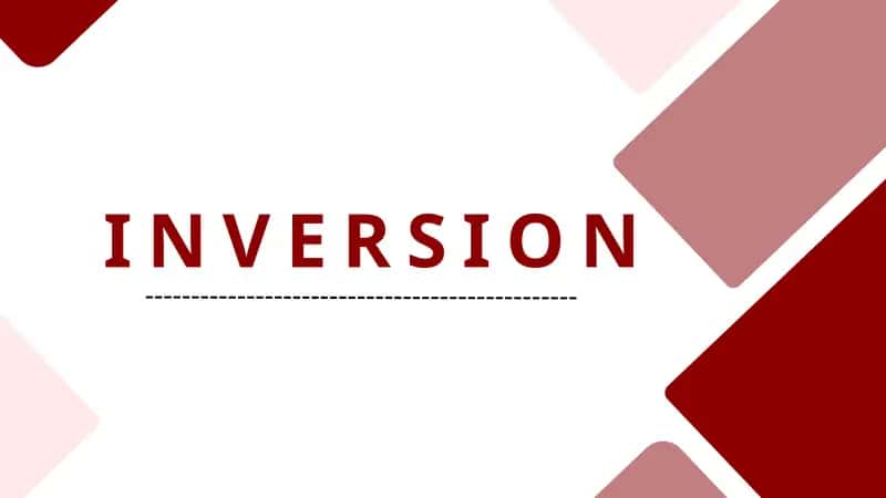 Inversion