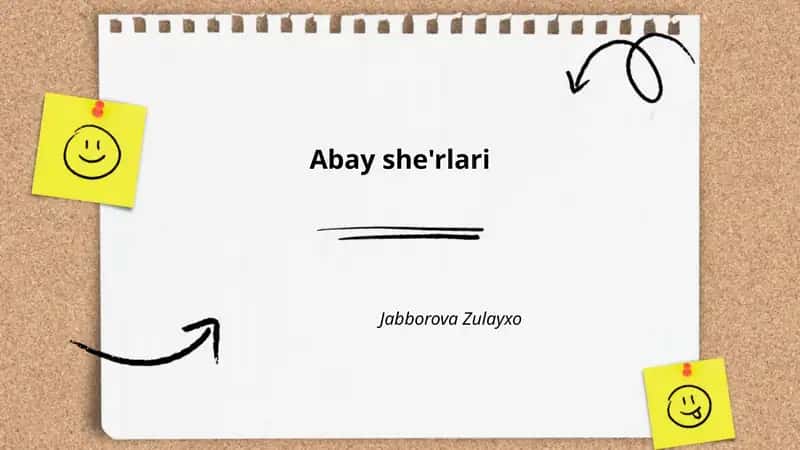 Abay she'rlari
