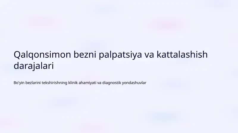 Qalqonsimon bez