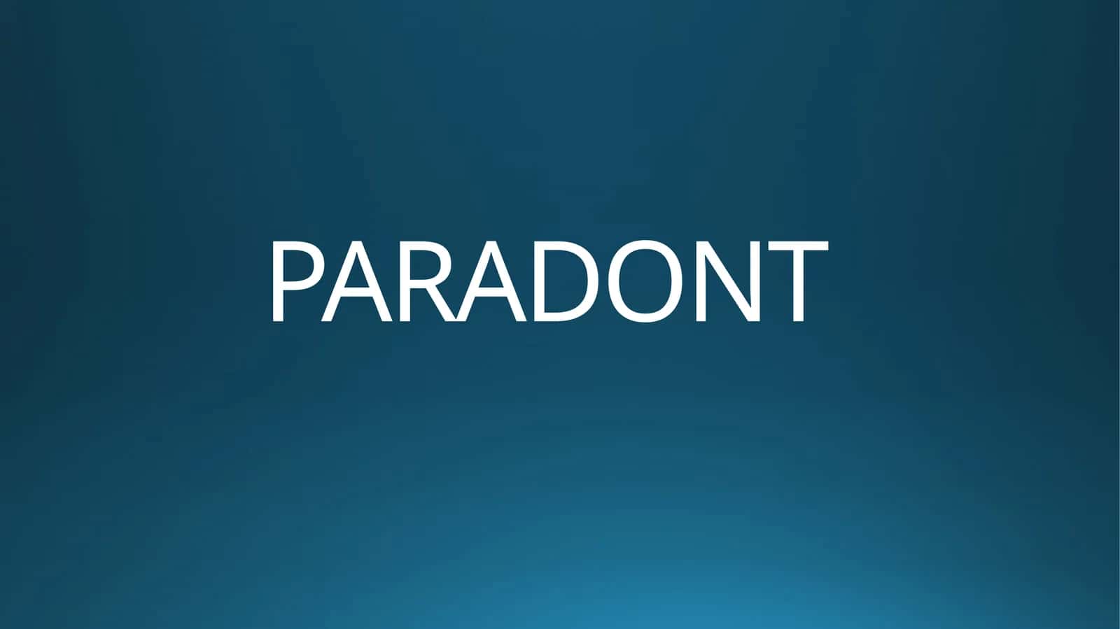Paradont va Periadont