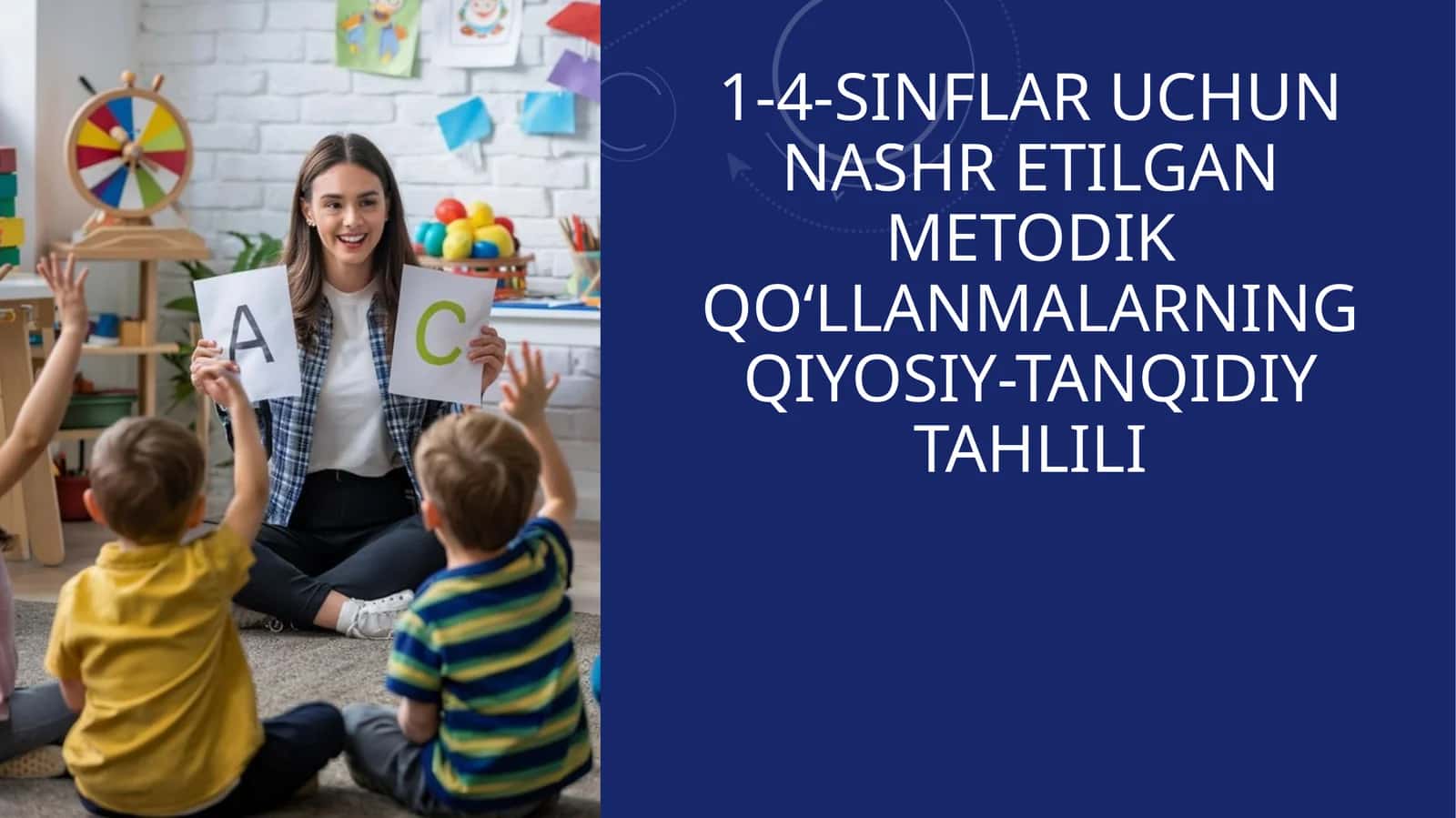 1-4-sinflar uchun nashretilgan metodik qo‘llanmalarning qiyosiy-tanqidiy tahlili