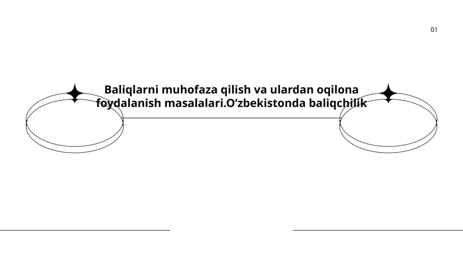 Baliqlarni muhofaza qilish va ulardan oqilona foydalanish masalalari.Oʻzbekistonda baliqchilik