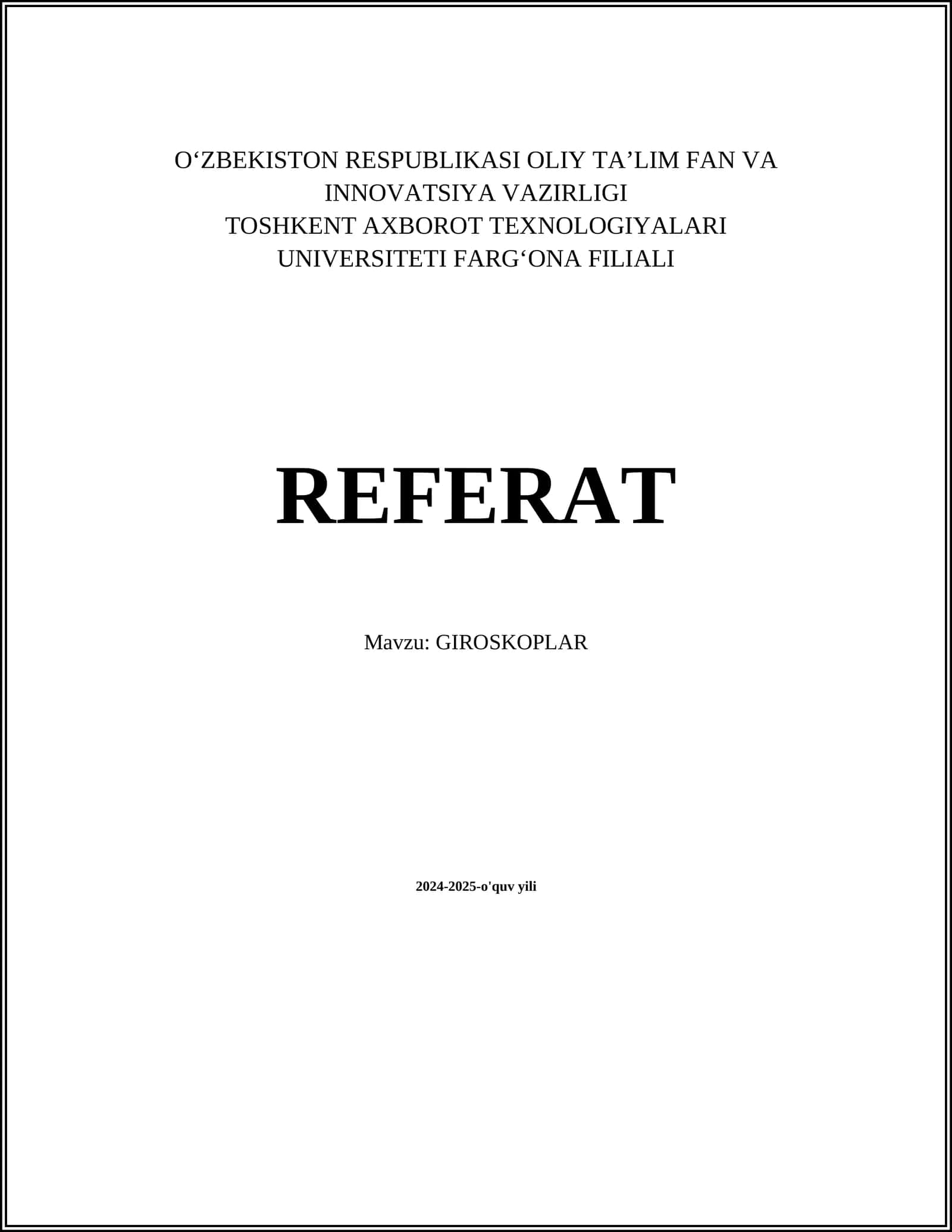 GIROSKOPLAR