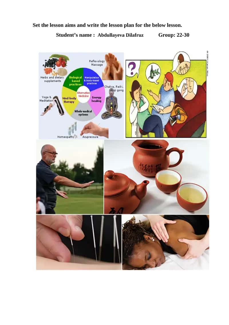 Discussing Alternative Treatments