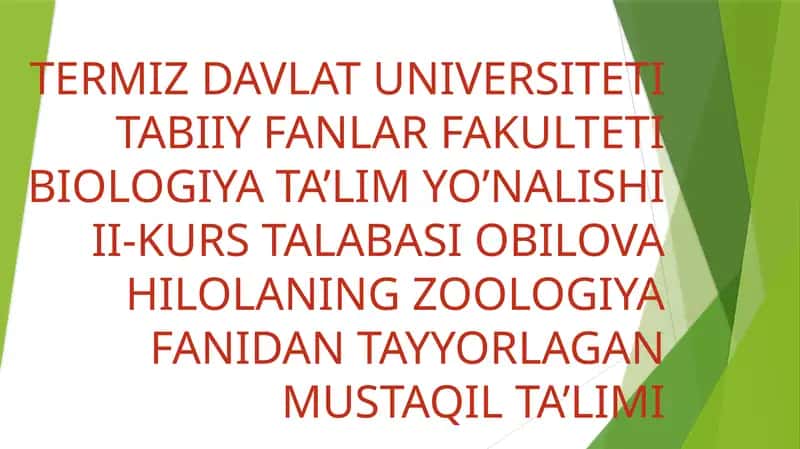 QORINOYOQLILARNING QON AYLANISHI