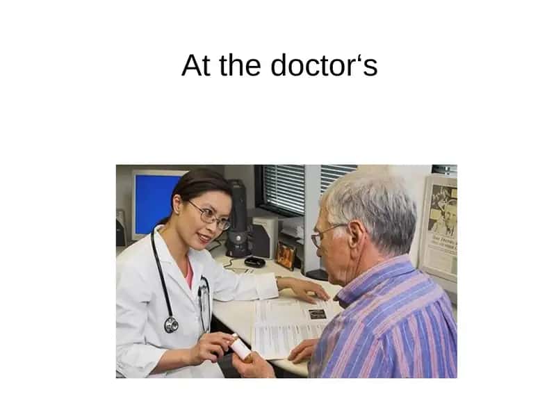 At the doctor‘s