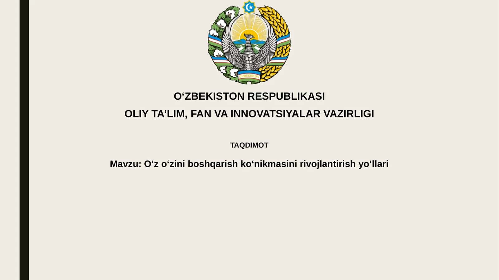 O'zini anglash