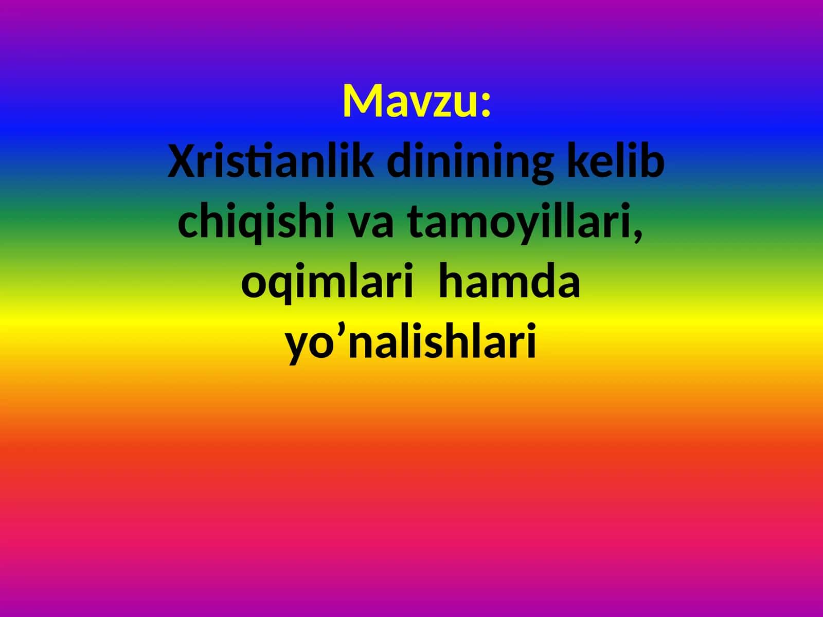 Xristianlik