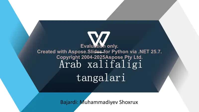 Arab xalifaligi tangalari