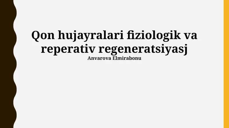 Suyak regeneratsiyasini buzuvchi omillar