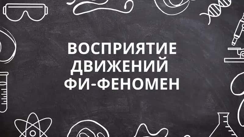 ВОСПРИЯТИЕ ДВИЖЕНИЙ ФИ-ФЕНОМЕН
